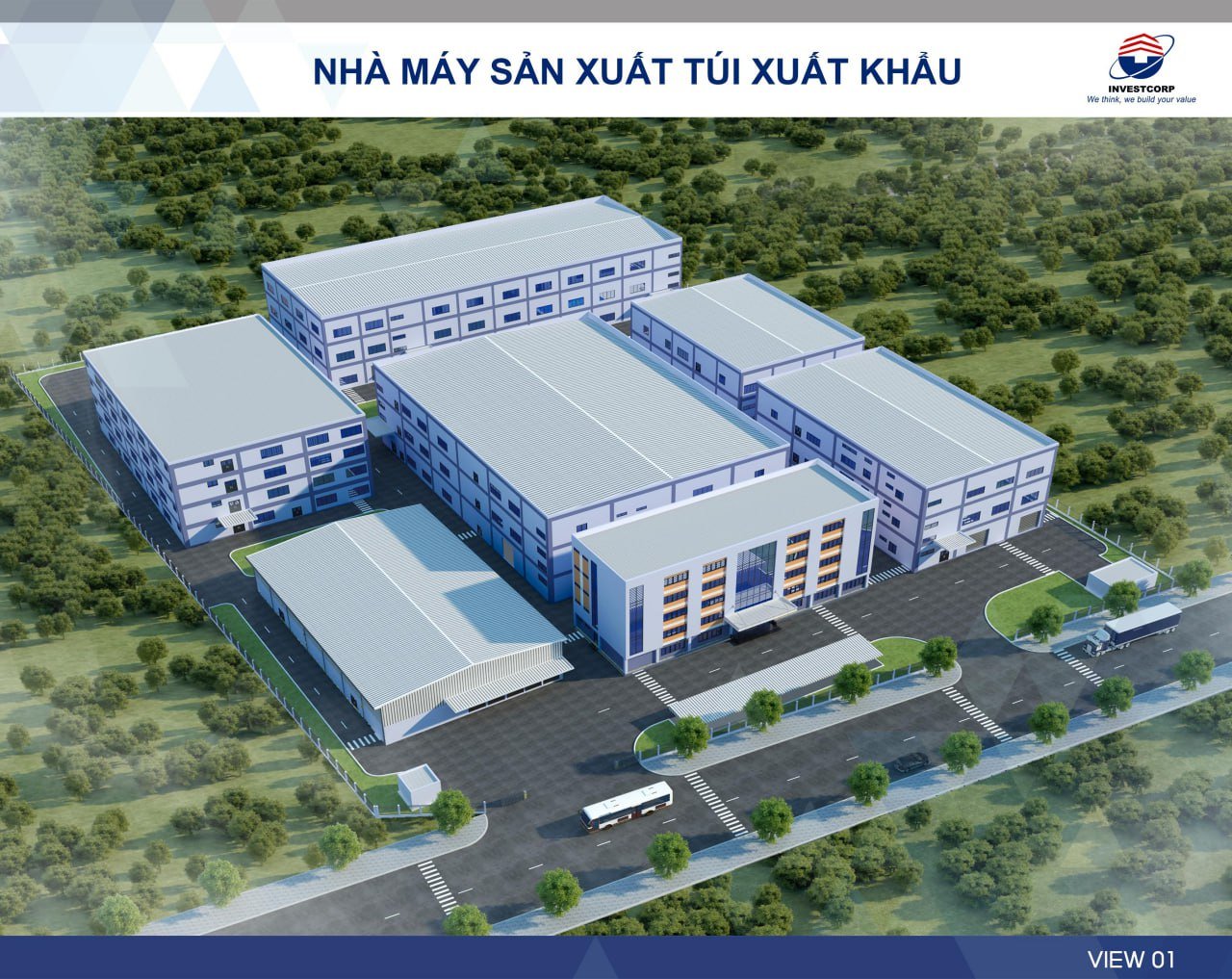 DỰ ÁN: NHÀ MÁY TÚI XUẤT KHẨU CTY CỔ PHẦN THUẬN ĐỨC ECO