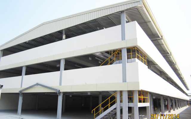 Dự án xây dựng nhà xe NITORI